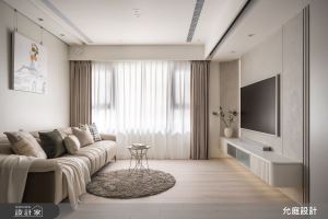 23坪也能擁有三房兩廳!現代北歐宅以柔和色調與精心佈局打造高效生活_視覺圖