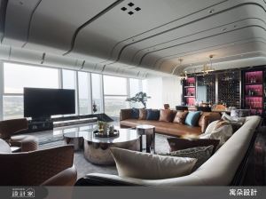 百坪豪宅與自然景觀交融，流線韻律細膩雕琢東方詩意_視覺圖