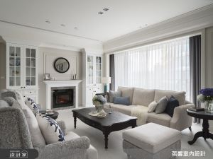 延續歐美旅行記憶！美式風豪宅融入雙主臥、藝術電視牆，退休後開啟新生活！_視覺圖