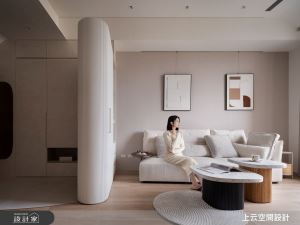開箱室內設計師的家！將「低調奢華」轉化為日常可感的溫度，柔和色彩與高貴質感的完美平衡_視覺圖