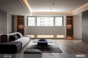 70坪老屋重獲新生！消弭畸零格局＋壓迫樑柱，實現三代同堂的現代人文宅_視覺圖