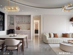 輕抹一道溫柔圓弧！描摹典雅恬謐的美式宅，共譜輕盈迷人的圓舞曲！_視覺圖