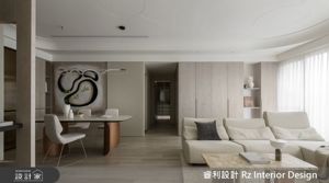 以灰、白寫下生活的薄霧淡韻，27.7坪侘寂風新成屋讓日常重新沈澱_視覺圖