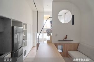單身小宅專屬的靈活動線，7坪簡約風老屋以機能描繪從容生活_視覺圖