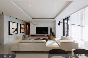 百坪豪邸的靜謐雅韻 台北豪宅設計 × 高端住宅 × 毛胚屋設計 × 都會景觀宅_視覺圖