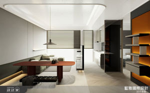 空間即風格的完美演繹！「義式精品美學」線性構圖創 x 材質對比張力，建構 27 坪宅邸時尚生活詩篇_視覺圖