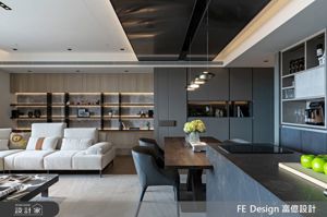 56 坪混搭風新成屋，石材與木質營造質感精品宅_視覺圖