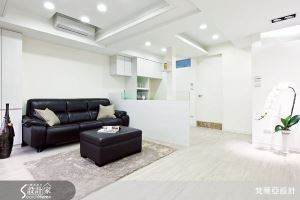 完美而純粹的純白基底空間設計_視覺圖