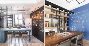 超想要！文青系居家必備！用黑板漆，在家刷出一整面，可以隨意畫畫的黑板牆～_視覺圖