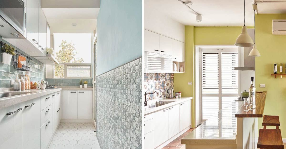 廚房竟然可以美成這樣？有貼小花磚，就是不一樣！7 個打造花磚廚房的小秘技！