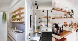 你的廚房還在使用上下櫃？用層板取代廚房上櫃，減少壓迫感又省預算！_視覺圖