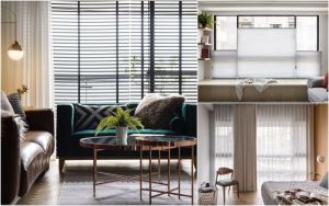 窗簾種類、窗簾款式、窗簾選擇懶人包！居家窗簾挑選有學問！捲簾、布簾、蜂巢簾、斑馬簾、百葉窗簾、蛇形簾六大窗簾種類介紹_視覺圖