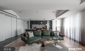 【TV】一種柔白暖意讓空間各自表述 串聯單層兩戶雙代宅_視覺圖