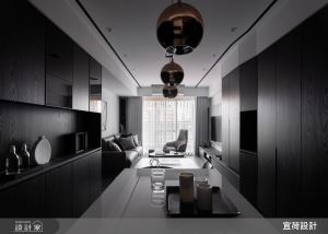 【TV】全家都愛黑、灰、白！50坪客變現代質感宅_視覺圖