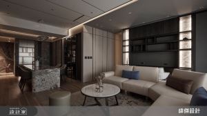 【TV】以石材演繹低奢現代豪宅 30坪3房氣勢倍增！_視覺圖