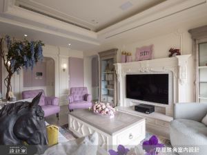 【TV】58坪藏17個空間禮物 紫藤花動漫場景鄉村風城堡_視覺圖