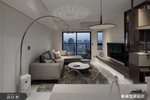 【TV】25坪明亮又通透！二度合作完成現代夫妻簡約宅_視覺圖