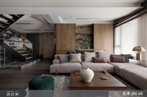 【TV】現代筆觸下的奢華複層宅邸 樓梯張力蔓延開放式格局_視覺圖