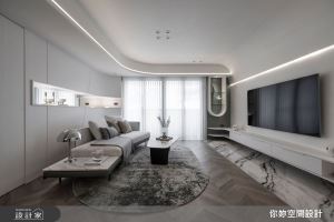 【TV】用弧形串連生活場域 導演的新潮居家工作室_視覺圖