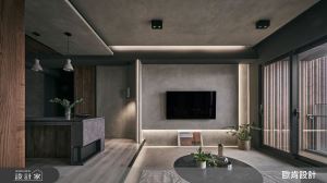 【TV】大膽實驗性異材質混搭 28坪現代都會人文宅_視覺圖