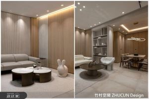 【TV】奶茶色二重奏！簡約質樸建構母女的2棟透天宅_視覺圖