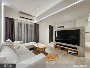 【TV】格局大調整！移動客廳 解放廚房 19 坪捷運共構宅中古屋翻新_視覺圖