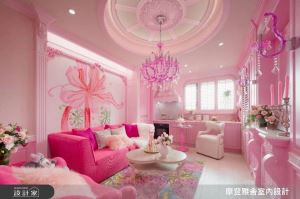 【TV】住進粉紅芭比度假屋 13 坪 2 房法式新古典宅邸_視覺圖