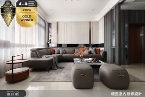 以線條與光影描繪居所，渲染雙金複層住宅的個性_視覺圖