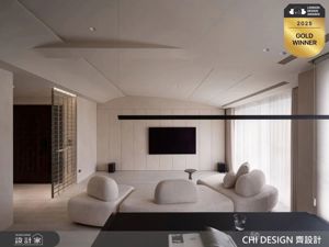 弧形與光影勾勒未來生活願景，齊設計老宅改造案榮獲 2025 London Design Awards 金獎_視覺圖