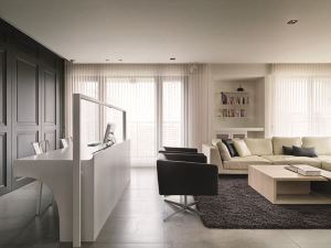 無樑板建築高度不足卻要無壓迫感?_視覺圖