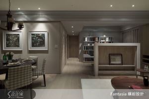 沉醉書香藝術丰采 新古典人文氣息居家_視覺圖