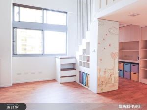 挑高小宅變身馬卡龍之家，超粉嫩！_視覺圖