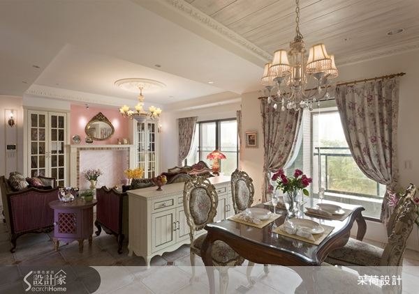 華麗復古!歐風鄉村甜蜜居家