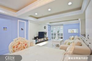 用顏色材質傳達空間典雅及人文氣息_視覺圖