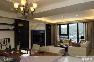 低調奢華大器感‧經典美式風格豪宅設計_視覺圖