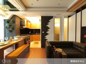 簡約與現代，冷與熱的融合交會_視覺圖