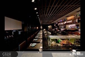 屬於台北東區的深夜食堂，鮮明木感創造視覺張力_視覺圖