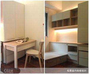 溫馨小改造，利用系統家具打造柔和的住臥空間_視覺圖