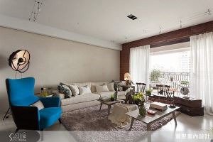 城市中的慵懶度假屋，充滿自然表情的明亮舒適宅_視覺圖