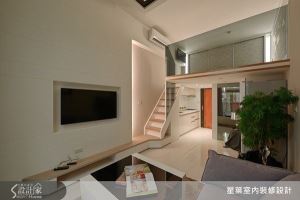 30世代夫妻互動小天地　　7坪挑高紓壓清新美宅_視覺圖