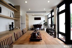 品茗生活的休閒宅，木質樸味的自然色調_視覺圖