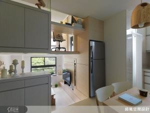 12坪小宅「夾」成大空間　2房2廳還有健身房_視覺圖