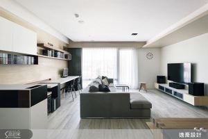 主人與寵物的簡約木質空間_視覺圖