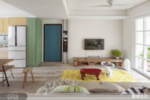 繽紛色彩，一家人的童趣空間_視覺圖