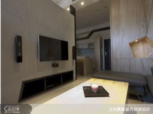 幾何線條切割俐落空間 10坪雅痞宅應有盡有_視覺圖