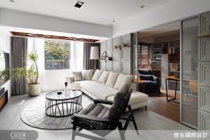 切合動線的格局規劃 一家四口的舒適品味宅_視覺圖