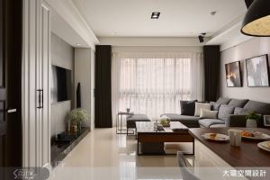 新古典×現代風--二道牆讓空間32變!_視覺圖