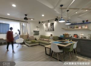 家庭堡壘精修團隊出動 老公寓蛻變北歐三代宅_視覺圖