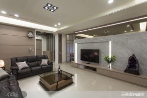 含蓄不喧囂 大器溫厚的現代風格_視覺圖