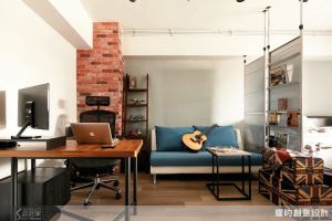 Loft 風機能小窩 老件蒐藏展現屋主靈魂_視覺圖